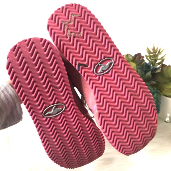 Vintage KangaRoo sneakers pink and aqua size 8 - Picture 5 of 8